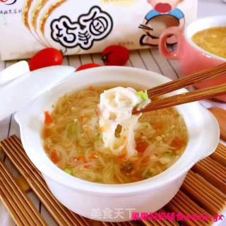 [guoguo Mother Food Supplement Sharing] Tomato Chicken Noodle Recommended Age: 9 Months+ recipe