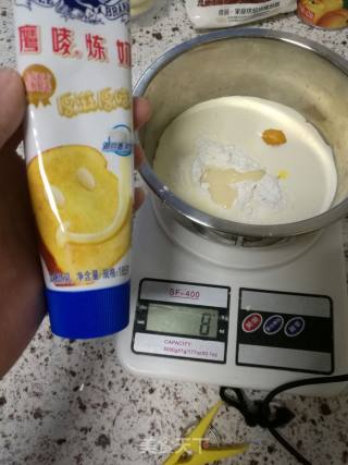 Yellow Peach Egg Tart recipe