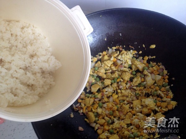 Zhen Choi Chicken Fried Rice recipe