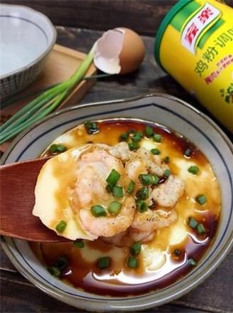 Shrimp and Egg Custard recipe