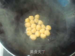 Two-color Potato Round Milk Yam recipe