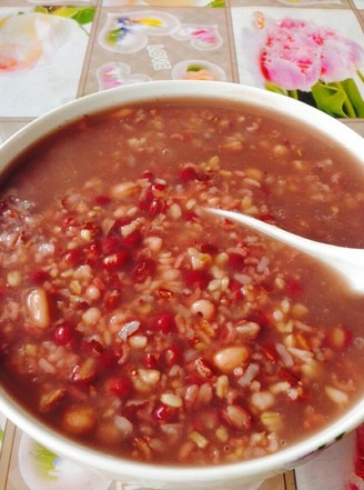 Red Rice and Red Bean Porridge