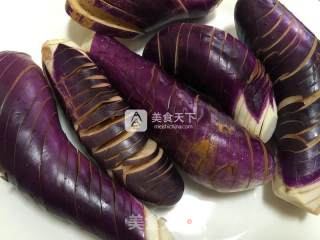 Homemade Eggplant with Minced Meat (panlong Eggplant) recipe