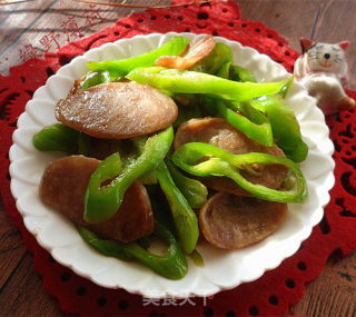 Lamei-sautéed Sausage with Chili recipe