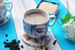 #fourth Section Baking Contest and is Love to Eat Festival#black Bean Rice Soy Milk recipe