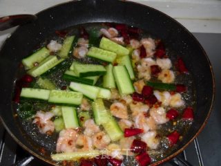 Shrimp with Hibiscus recipe