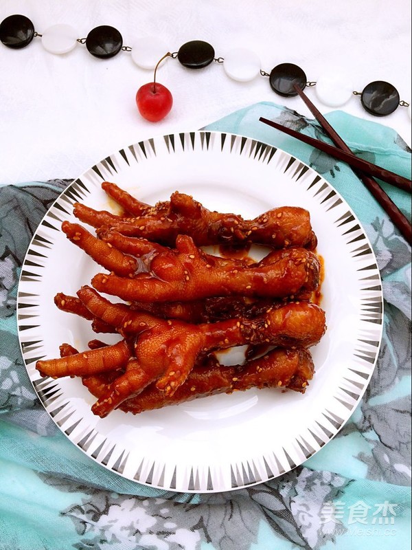 Korean Spicy Chicken Feet recipe