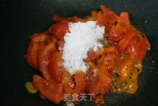 Enoki Mushroom in Tomato Sauce recipe