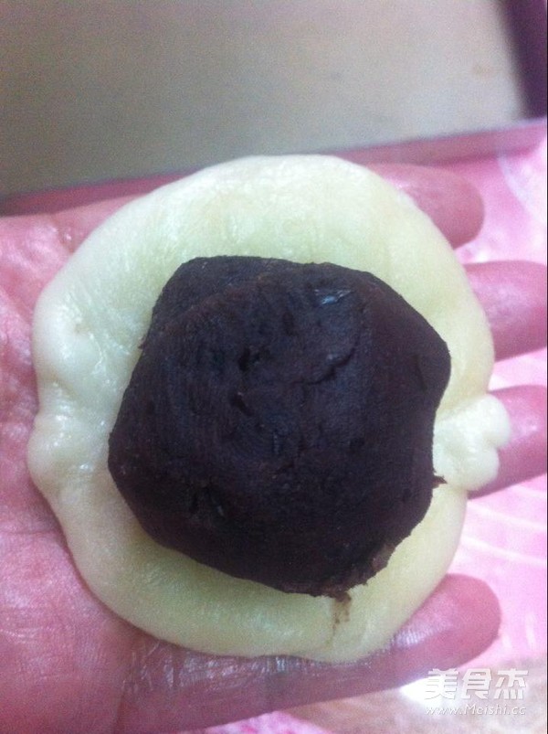 Su Style Red Bean Crisp Mooncake recipe