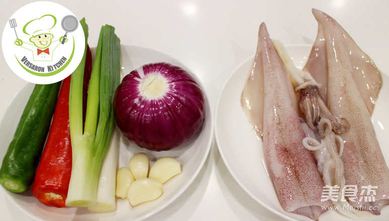 Sauteed Squid Rings with Sauteed Sauce┃wei Cooking recipe