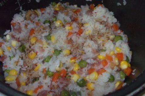 Colorful Braised Rice recipe