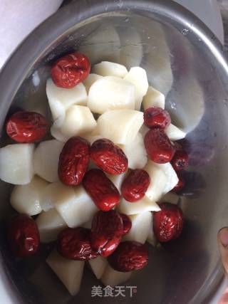 Rock Sugar Red Date Yam recipe