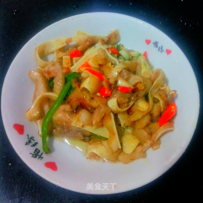 [appetizer] Stir-fried Pork Ears recipe