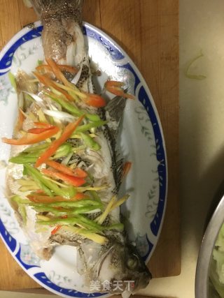 Steamed Sea Bass recipe