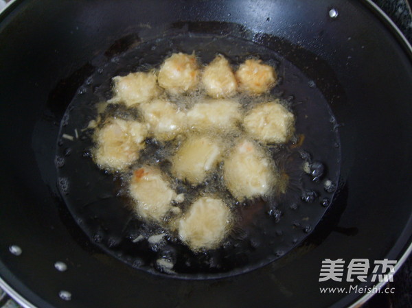 Apple Shrimp Balls recipe