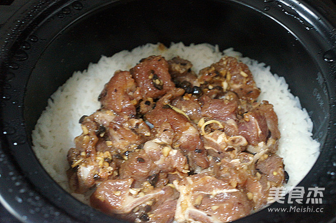 Pork Ribs Claypot Rice recipe