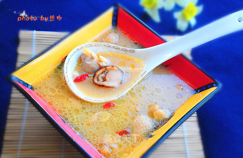 Delicious Matsutake Chai Chicken Soup recipe