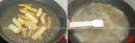 Purple Sweet Potato Conch Noodles in Bone Soup recipe