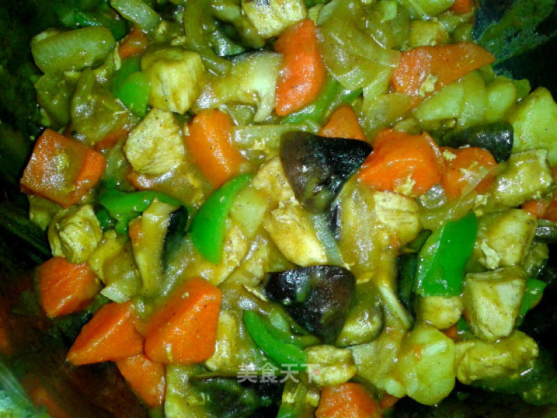 Curry Rice-refreshing and Tender Version recipe