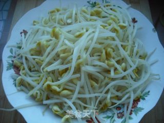 Vegetarian Stir-fried Soybean Sprouts recipe