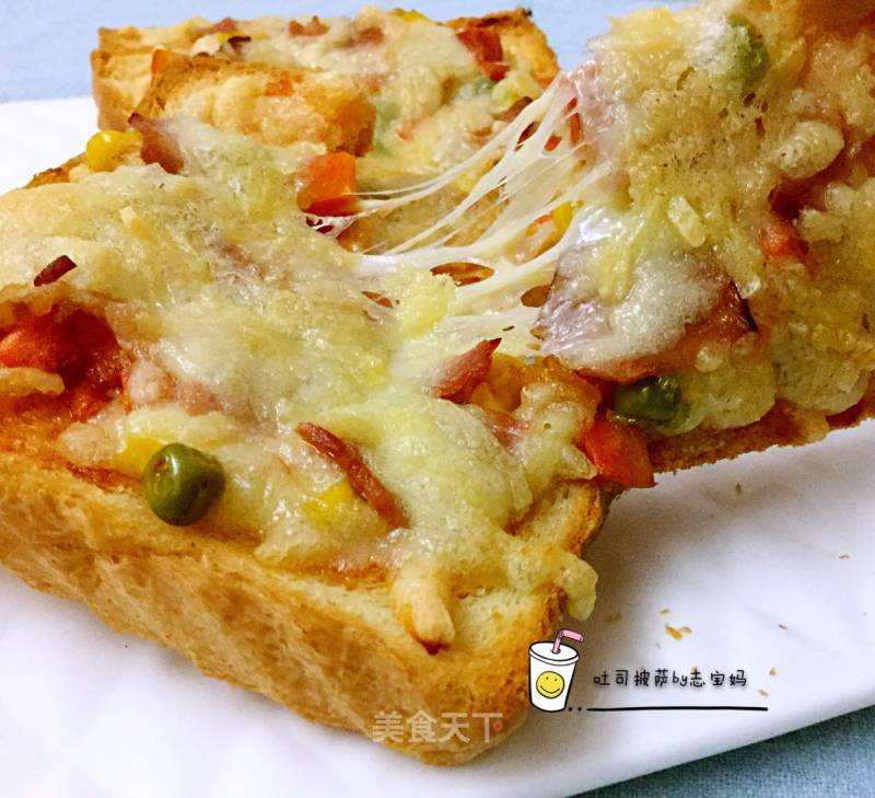 Toast Bacon Pizza recipe