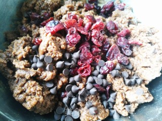 Cranberry Chocolate Shortbread Cookies recipe