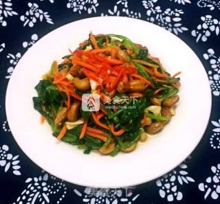 Nuts Spinach recipe