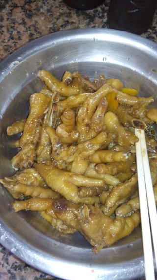 Marinated Chicken Feet recipe