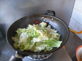 Stir-fried Green Cabbage recipe