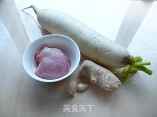 Pan-fried Radish Bones recipe