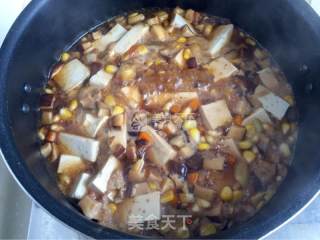 Oyster-flavored Three Fresh Stewed Tofu recipe