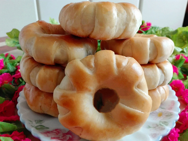 Coconut Bean Paste Bagel recipe