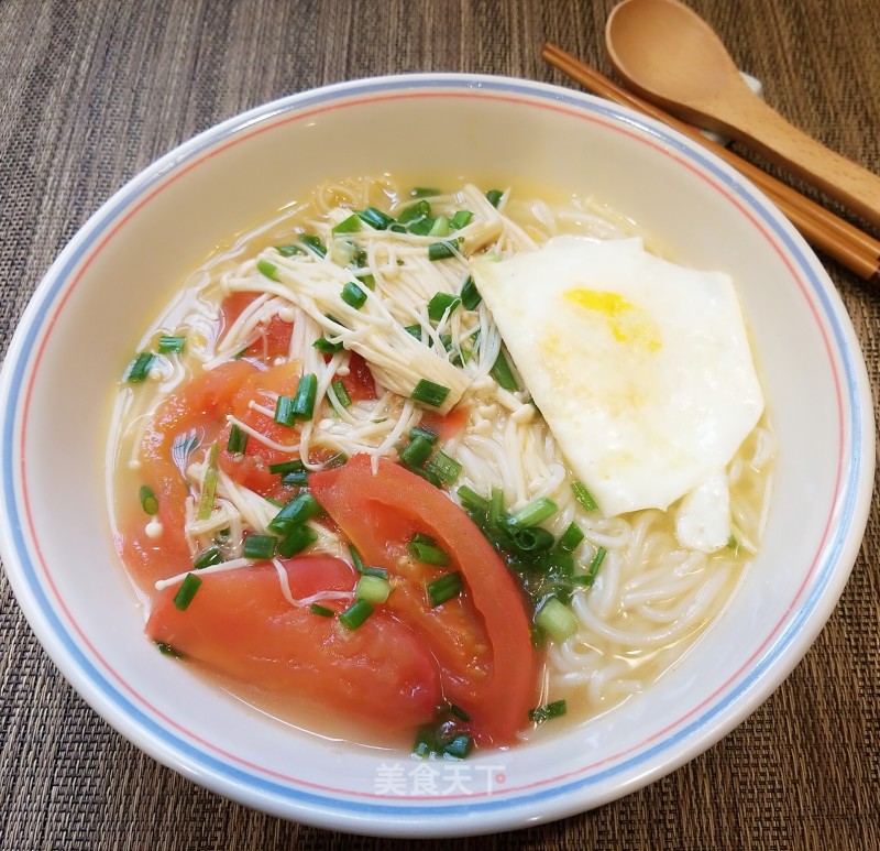 Tomato and Enoki Mushroom Soup Powder