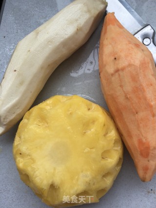 "sweet and Sour Appetizer" Pineapple Sweet Potato Soup recipe