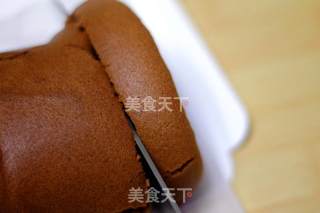 #柏翠大赛# Affectionate Cocoa Cake Roll recipe