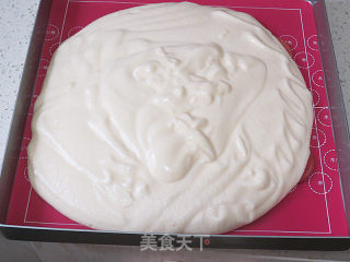 Tanabata Valentine's Day [cheese Cake Roll with Hearts in Love] recipe