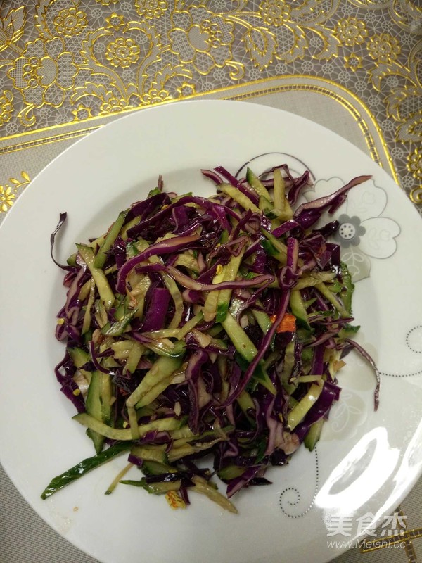 Purple Cabbage Salad recipe