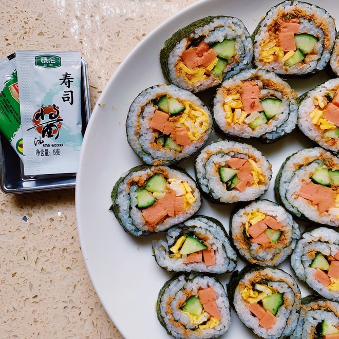🍣home Sushi | No Sushi Vinegar, No Sushi Rice Version👩🏻‍🍳