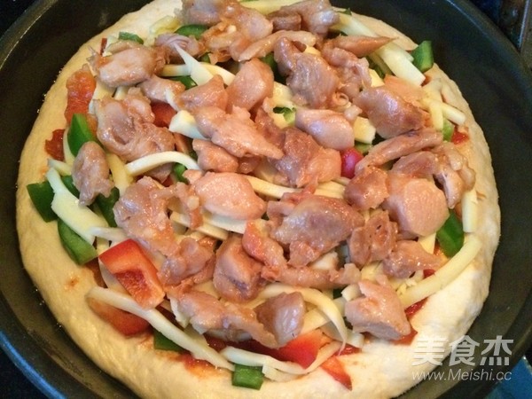 Orleans Style Chicken Pizza recipe