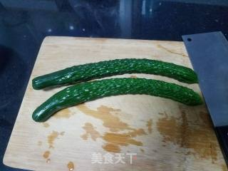 "summer Lazy Meal" Shoot Cucumber recipe