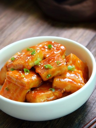 Sweet and Sour Crispy Tofu recipe