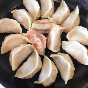 Fried Noodles and Vegetarian Dumplings recipe