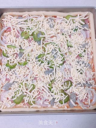 Bacon and Shrimp Pizza recipe