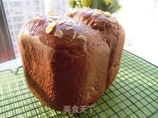 Almond Cocoa Toast (bread Machine Version) recipe