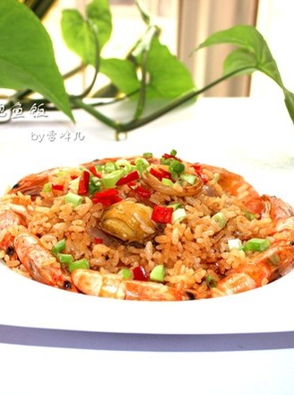 Seafood Abalone Rice recipe