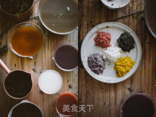 Five-color Glutinous Rice recipe