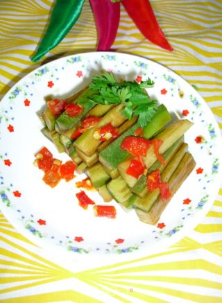 Sweet and Sour Radish Peel recipe