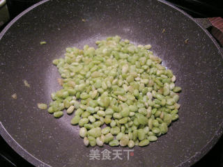 Celery Lima Beans with Minced Meat recipe