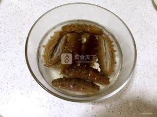 Sea Cucumber Rice with Abalone Sauce recipe