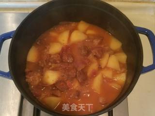 Tomato Potato Beef Pot recipe